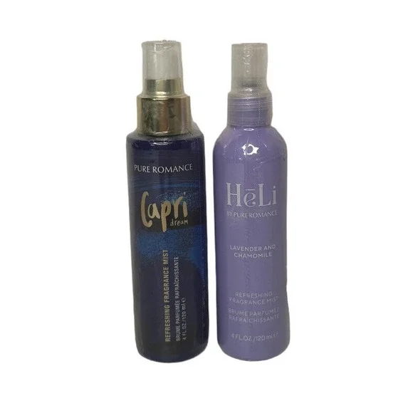 Pure Romance HeLi Lavender and Chamomile Capri Dream Fragrance Mist Body  Spray